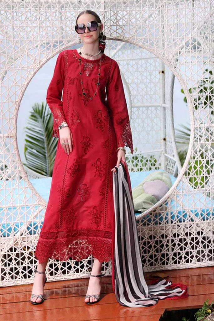 3pc Lawn Embroidered Dress Unstitched