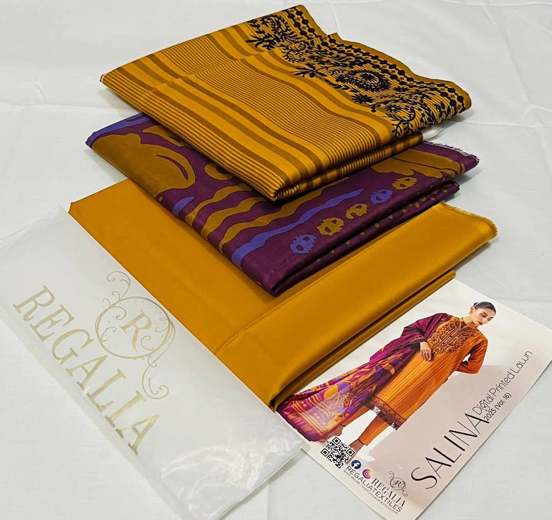 3pc Digital Print Unstitched