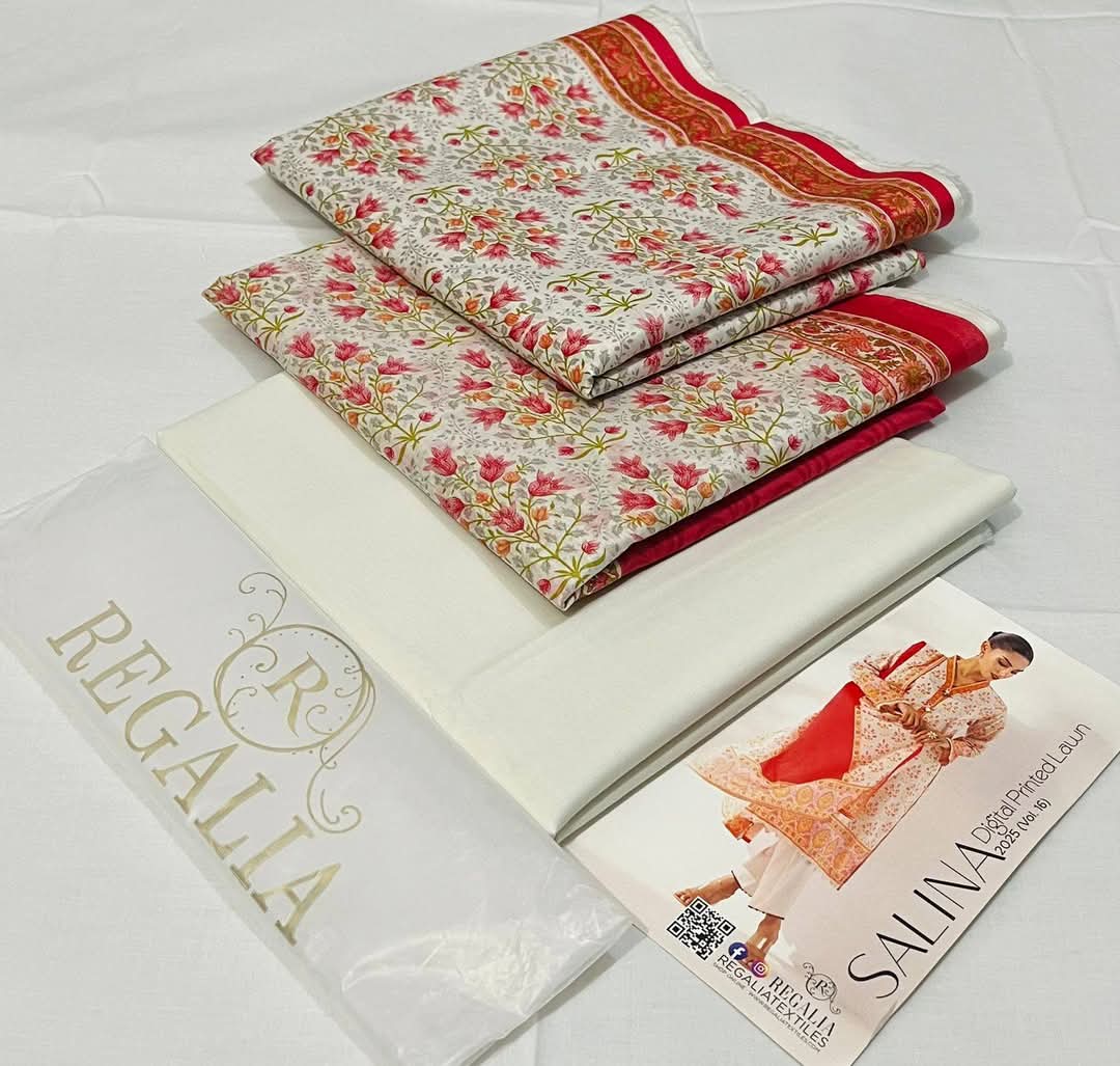 3pc Digital Print Unstitched