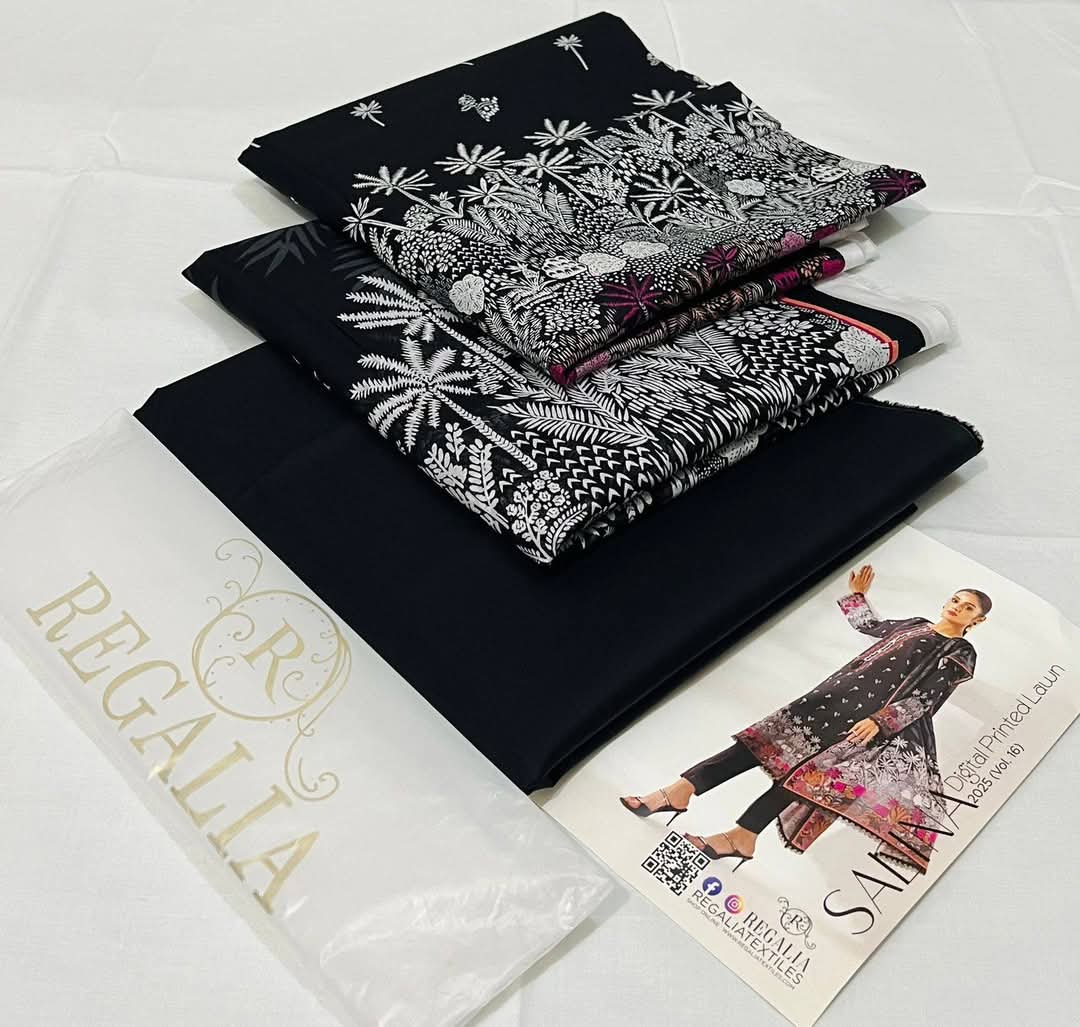 3pc Digital Print Unstitched
