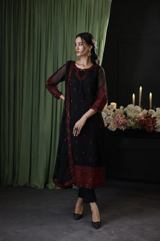 3pc Lawn Embroidered Dress Unstitched