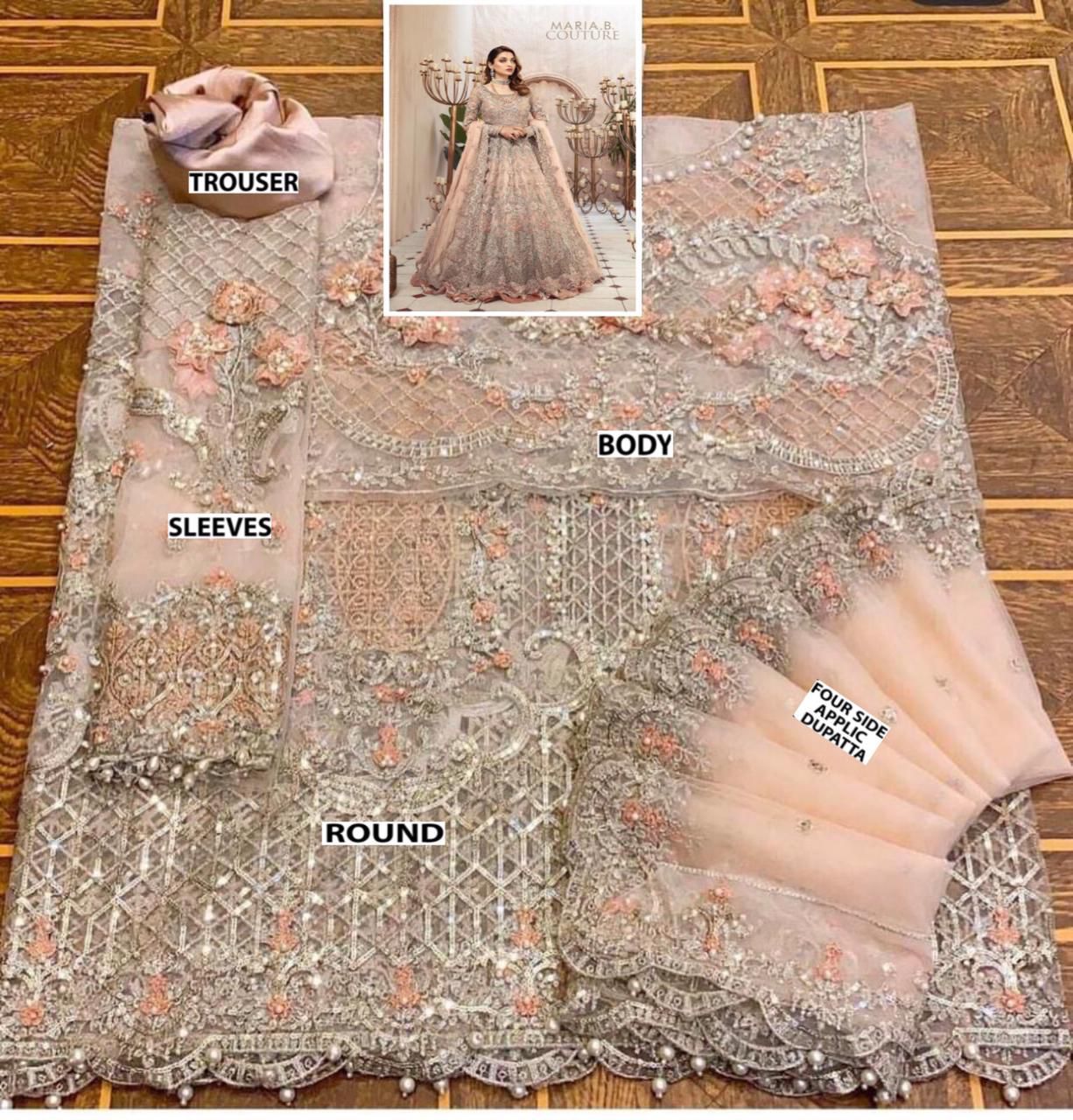 WEDDING DRESS UNSTITCHED