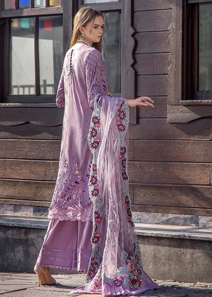 3PC Embroidered Dress Unstitched