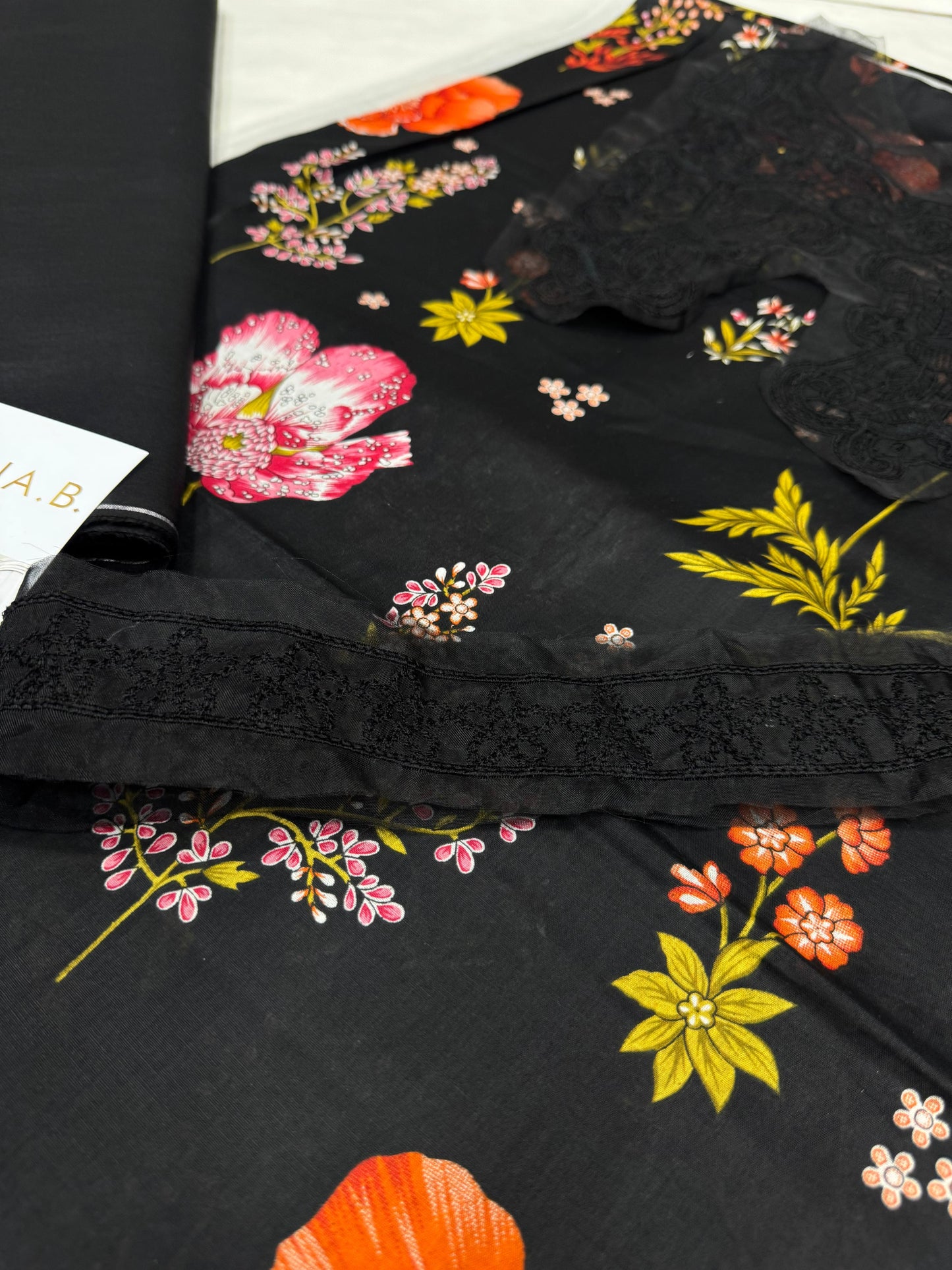 3PC Digital Print Unstitched