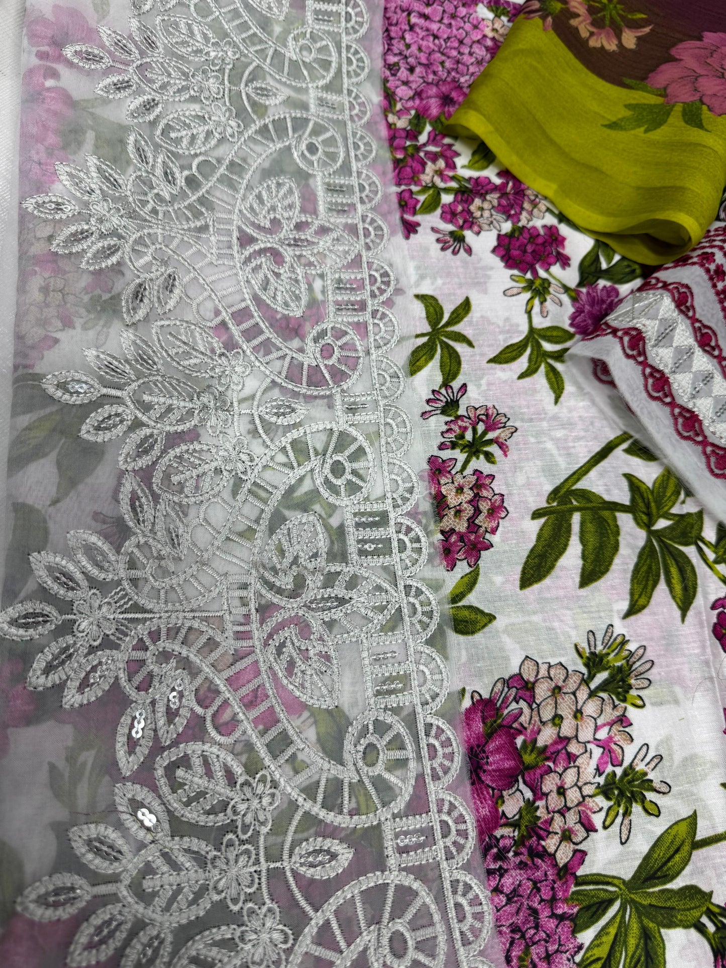 3PC Digital Print Unstitched