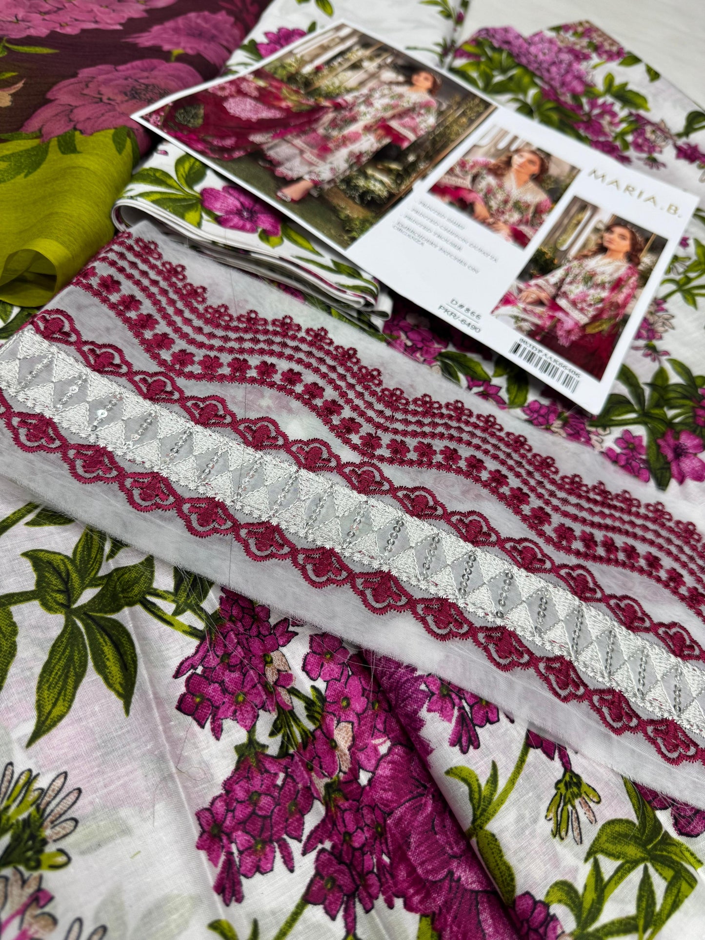 3PC Digital Print Unstitched