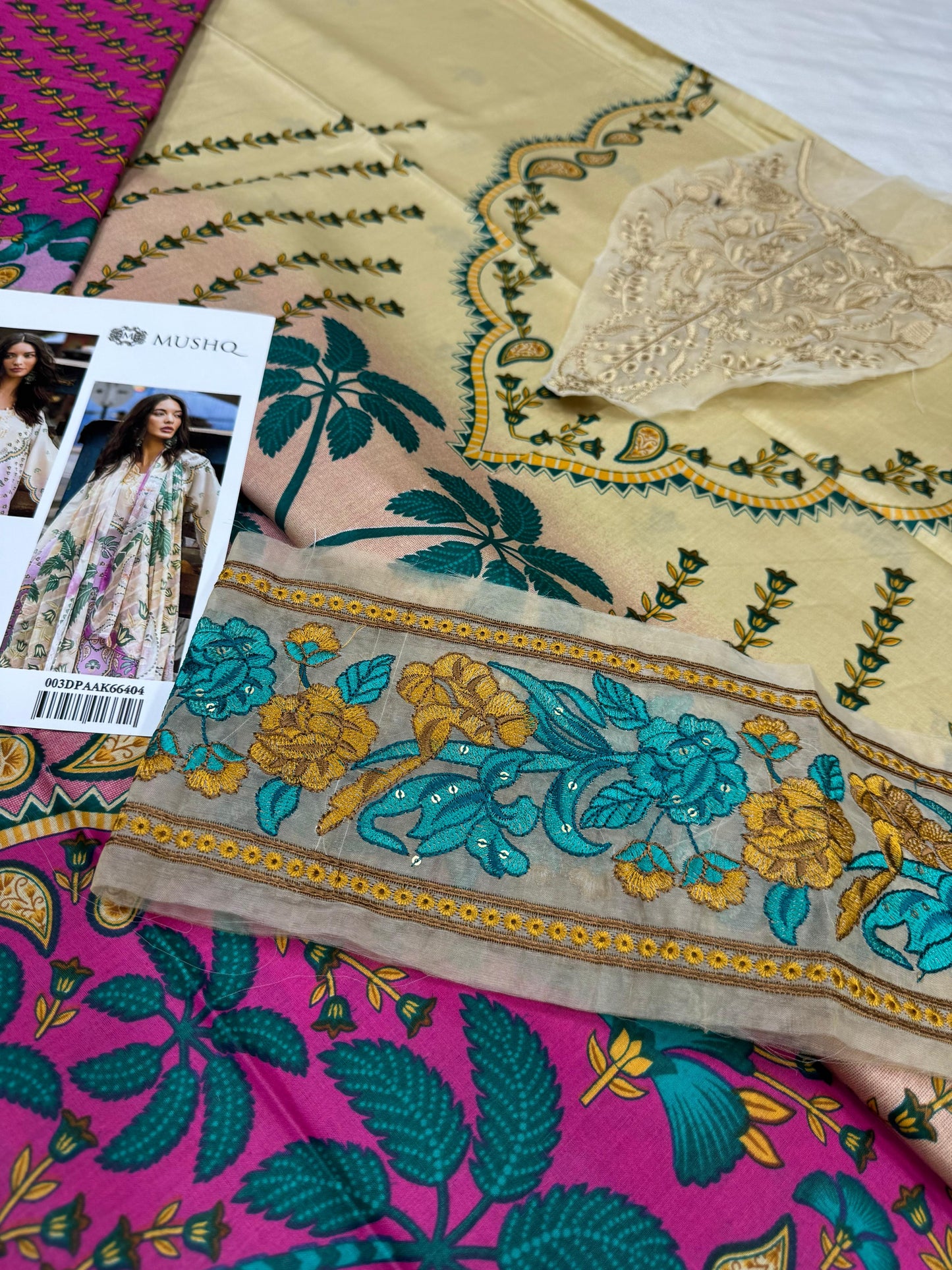 3PC Digital Print Unstitched