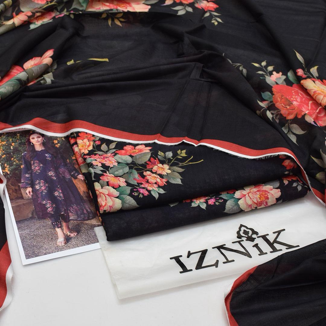 3PC Lawn Digital Print Unstitched Suit