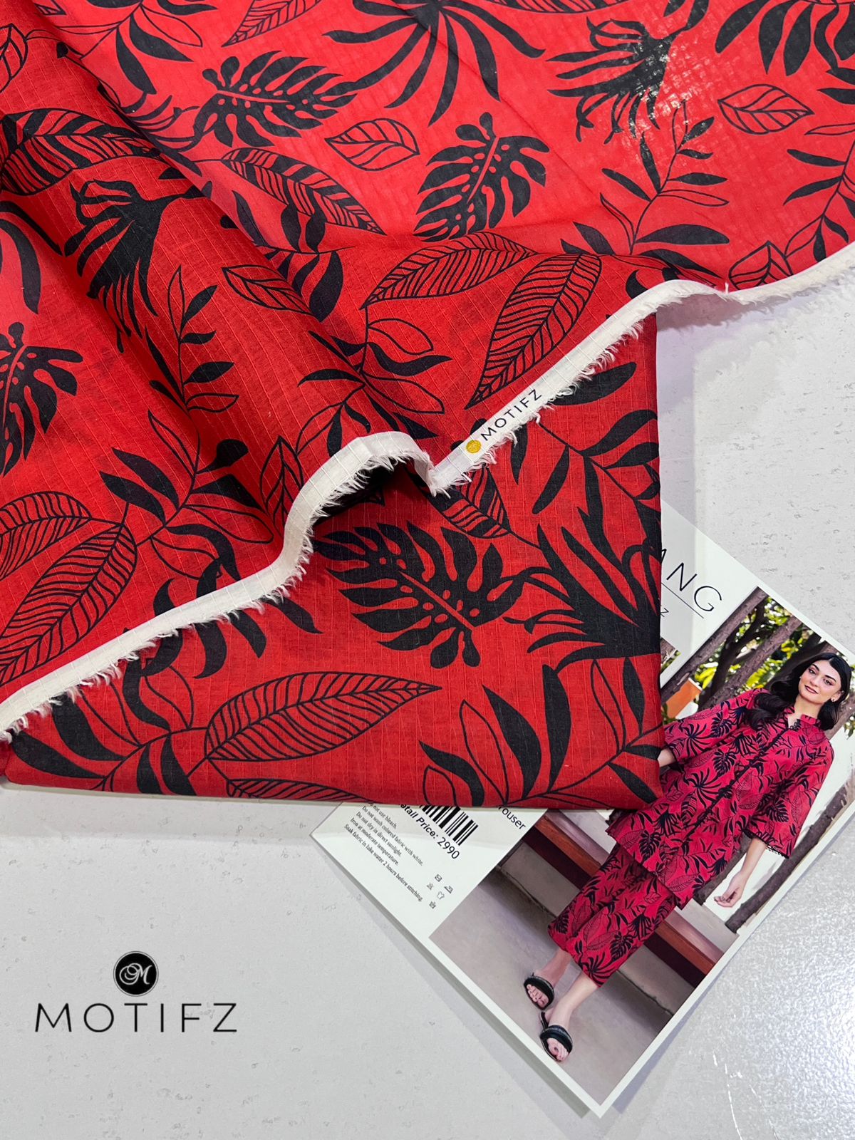 3PC Lawn Digital Print Unstitched Suit