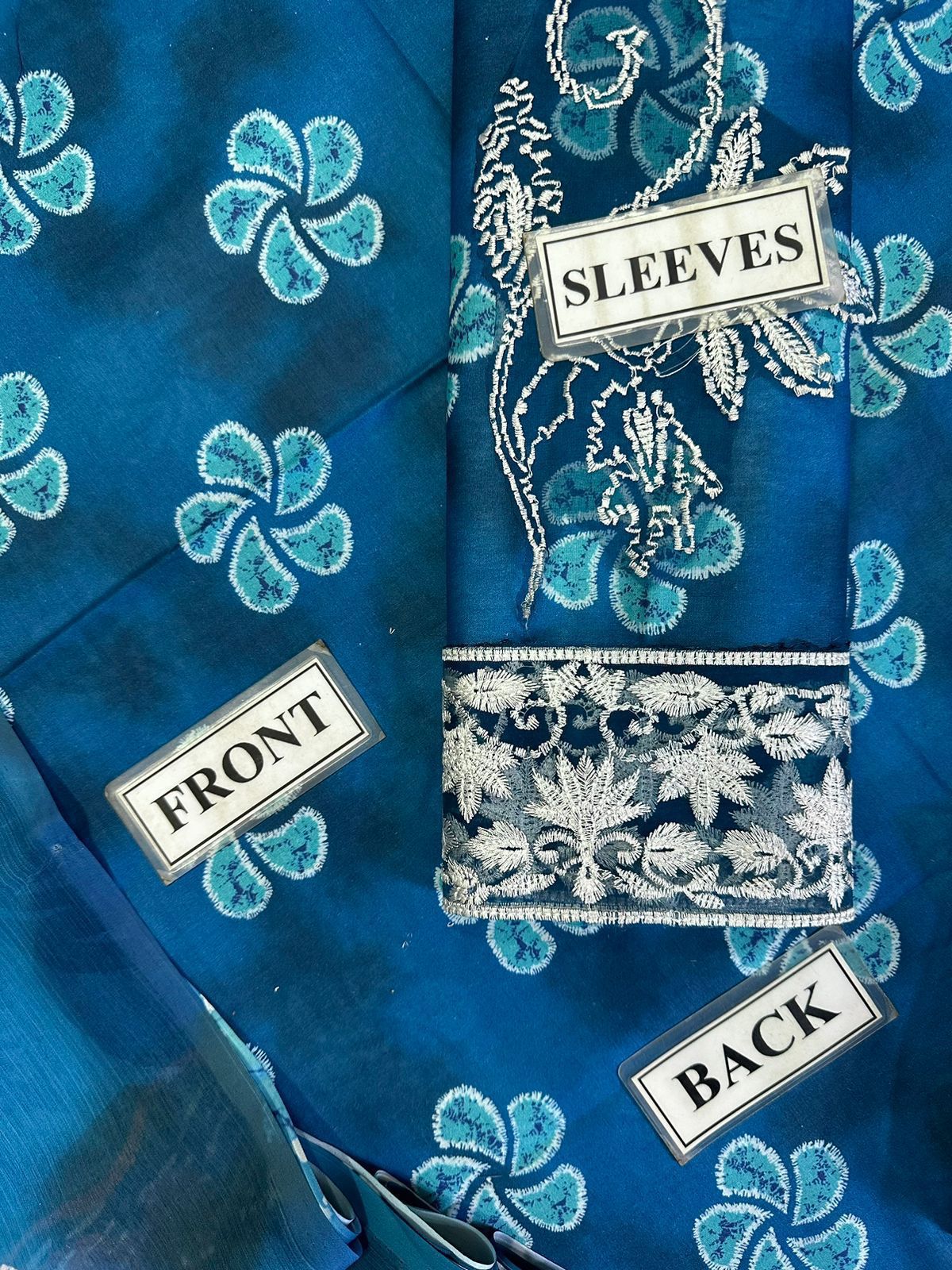 3PC Digital Print Unstitch Replica