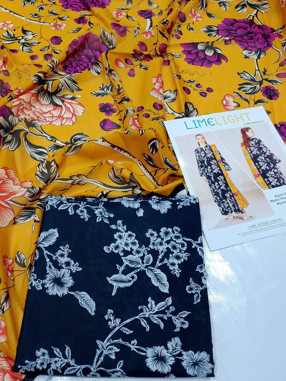 3pc Digital Print Lawn Suit Unstitched