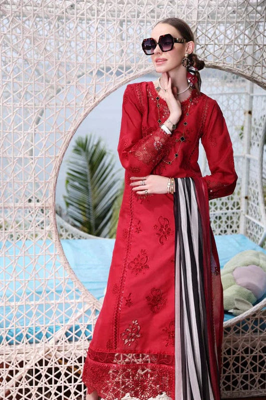 3pc Lawn Embroidered Dress Unstitched