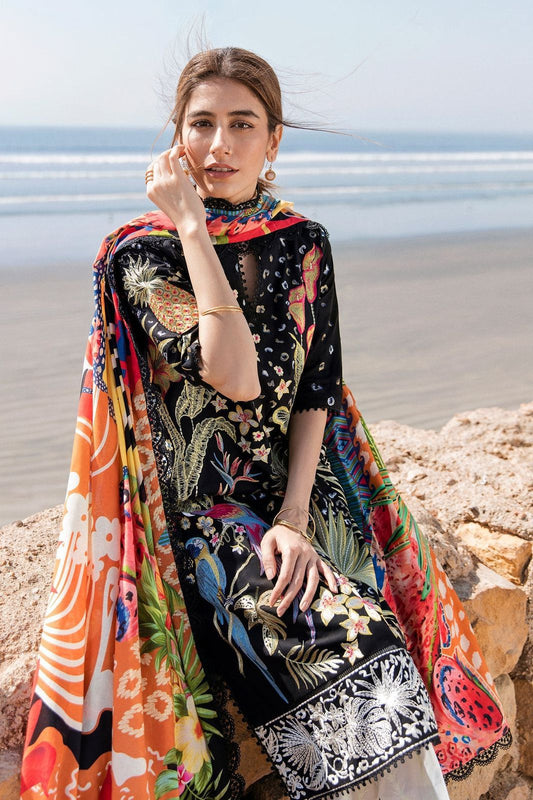 3pc Lawn Embroidered Dress Unstitched