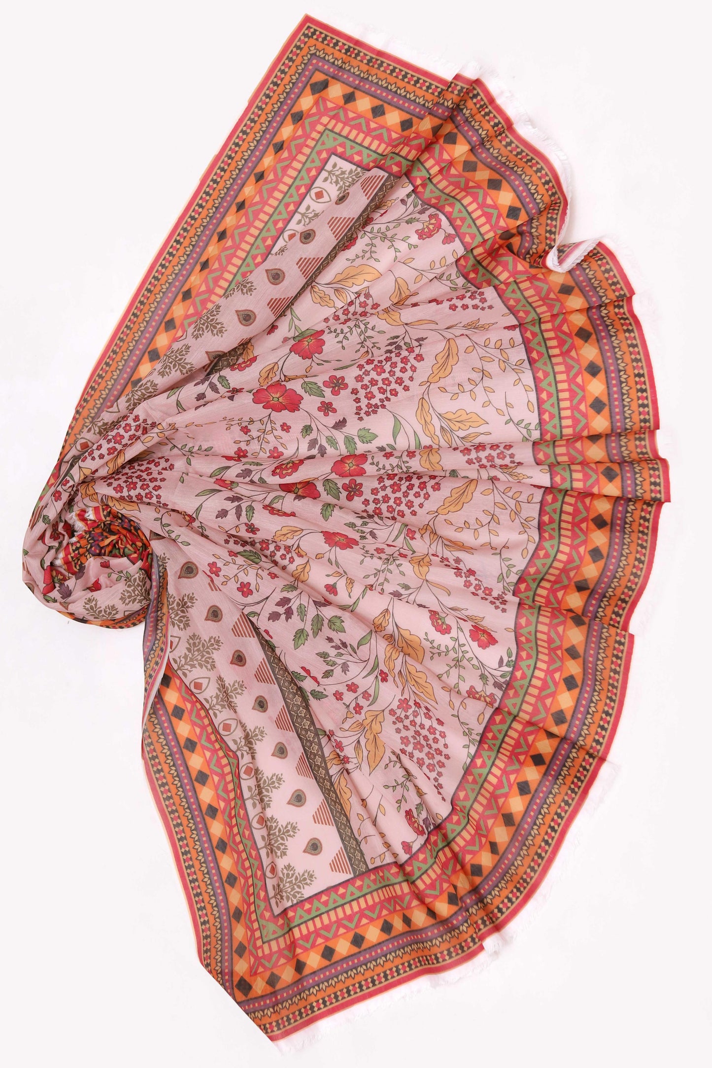 3pc Lawn Embroidered Patch Dress Unstitched
