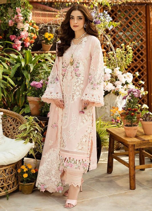 3PC Cotton Suit Embroidered Unstitched