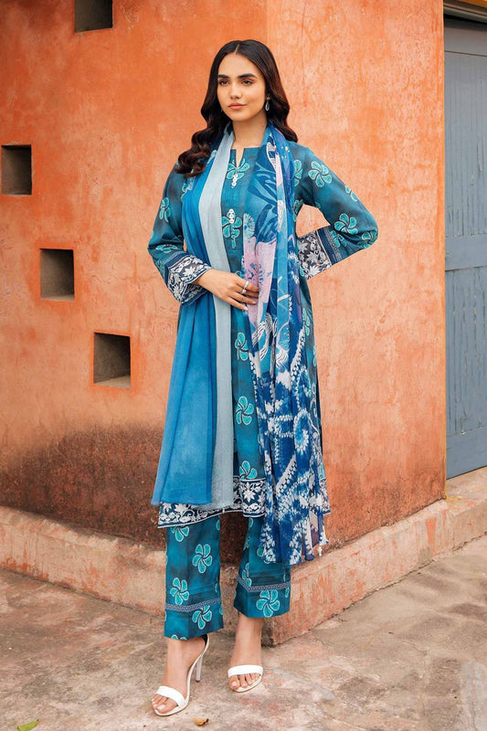 3PC Digital Print Unstitch Replica
